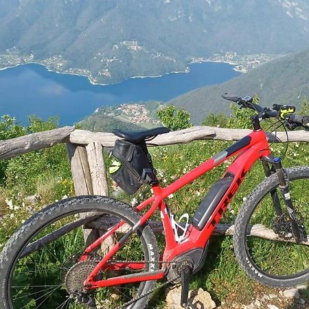 Ca' Albano Apartman Mezzolago Kültér fotó