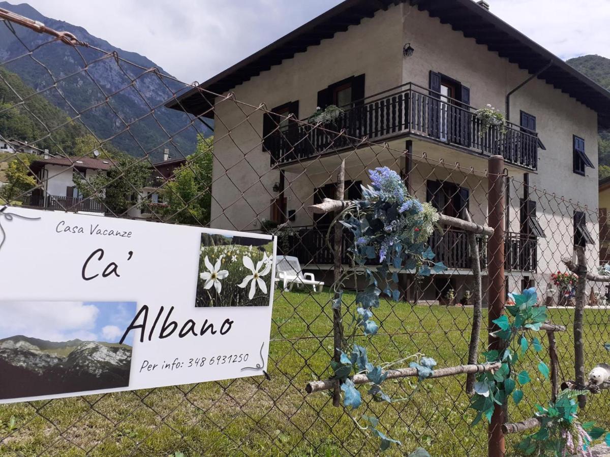 Ca' Albano Apartman Mezzolago Kültér fotó